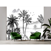 Monsoon Palm Etching